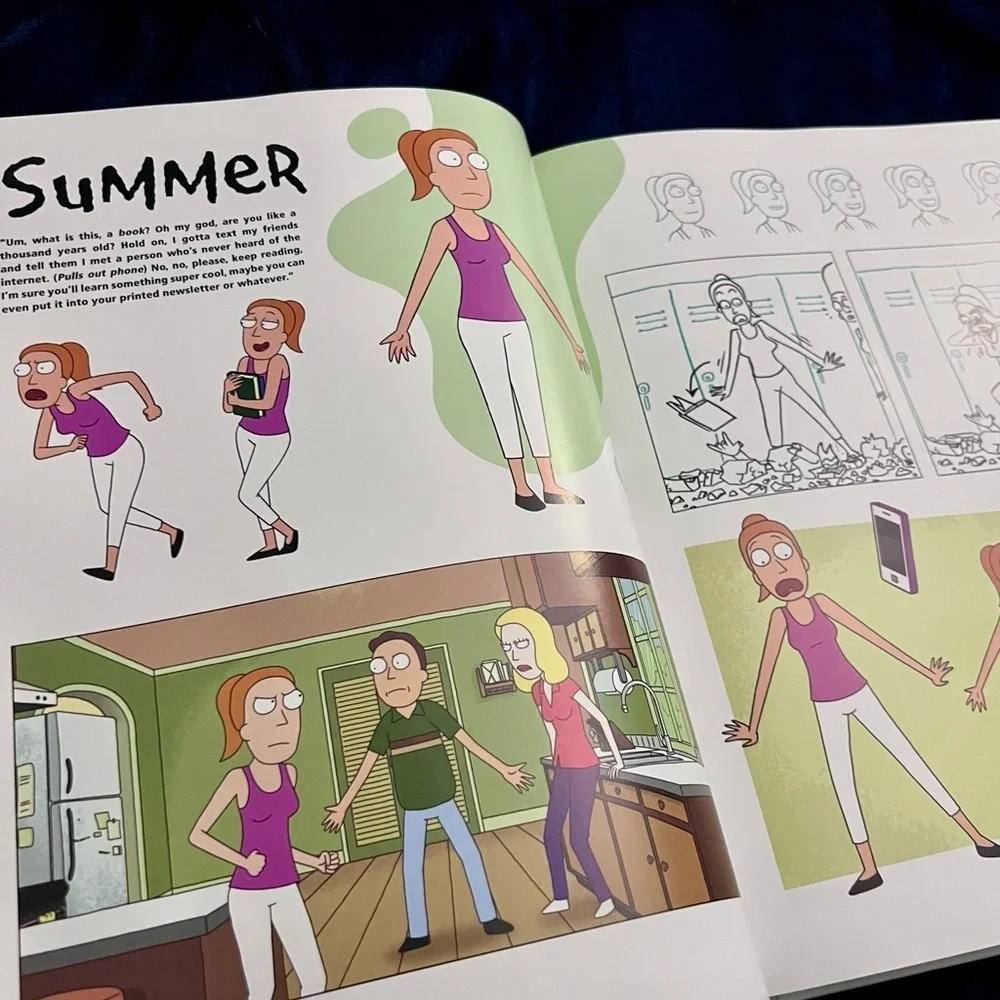 The Art of Rick and Morty Hardcover Book